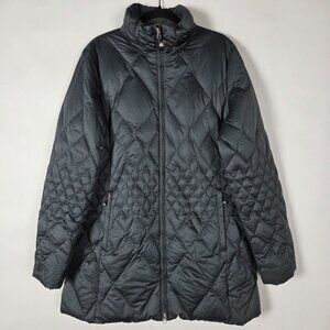 Eddie Bauer EB550 Goose Down Womens TXL Big & Tall Long Sleeve Full Zip Jacket